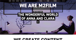 Desktop Screenshot of m2film.dk