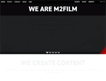 Tablet Screenshot of m2film.dk